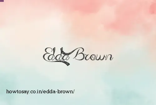 Edda Brown