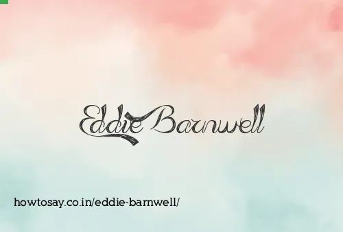 Eddie Barnwell