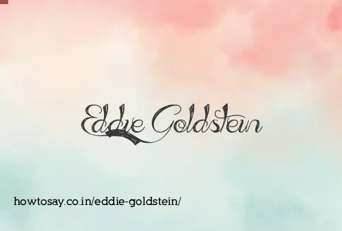 Eddie Goldstein