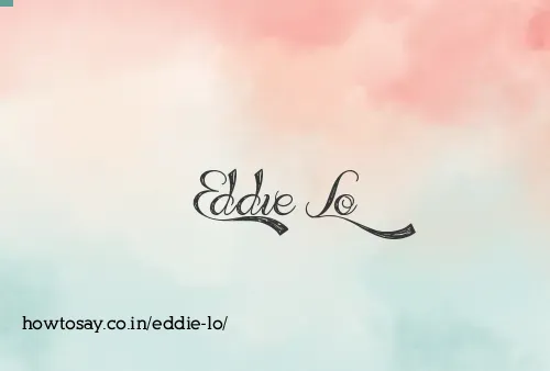 Eddie Lo