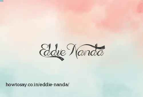 Eddie Nanda
