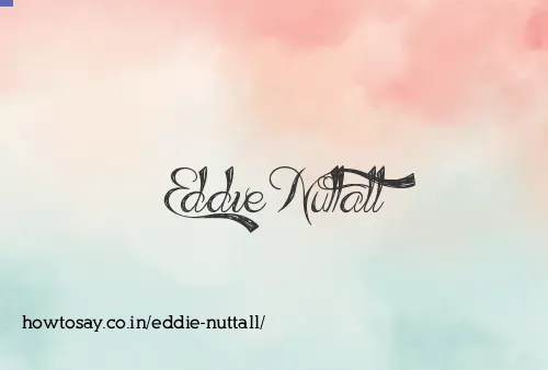 Eddie Nuttall