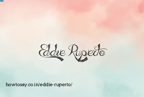 Eddie Ruperto