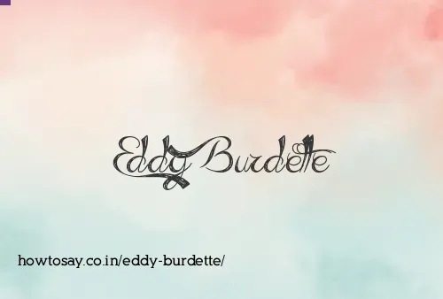Eddy Burdette