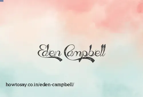 Eden Campbell