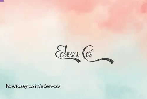 Eden Co