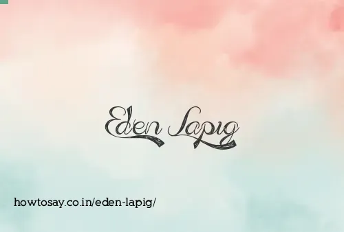 Eden Lapig
