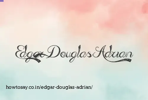 Edgar Douglas Adrian
