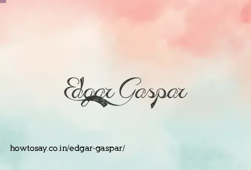 Edgar Gaspar