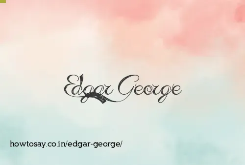 Edgar George