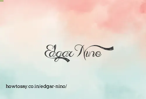 Edgar Nino