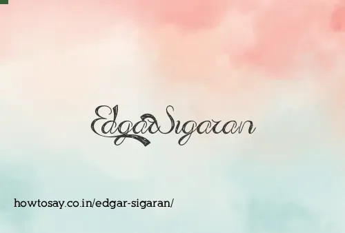 Edgar Sigaran