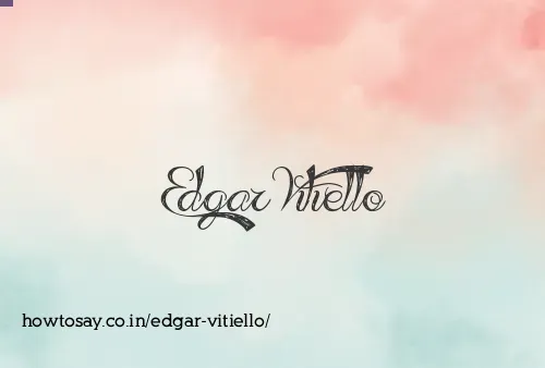 Edgar Vitiello