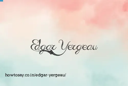 Edgar Yergeau