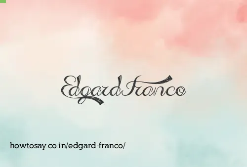 Edgard Franco