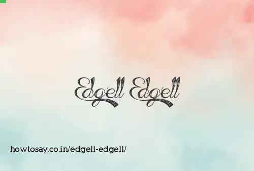 Edgell Edgell