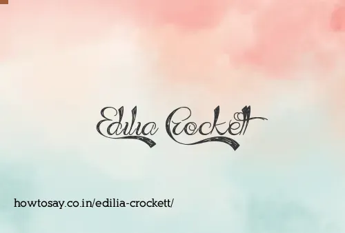 Edilia Crockett