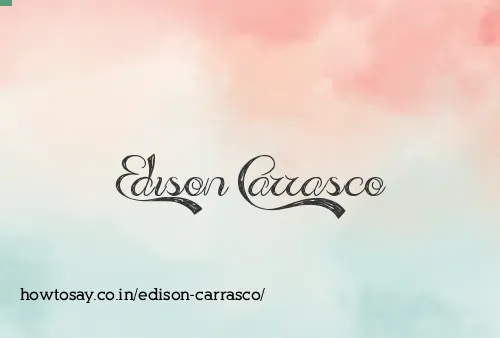 Edison Carrasco