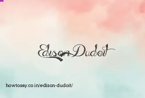 Edison Dudoit