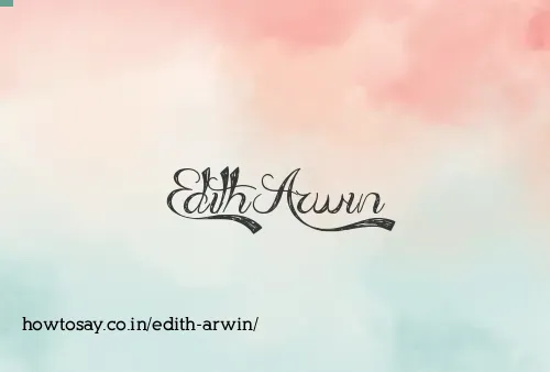 Edith Arwin