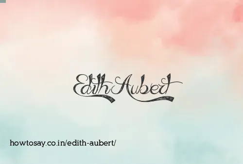 Edith Aubert