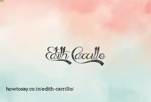 Edith Carrillo