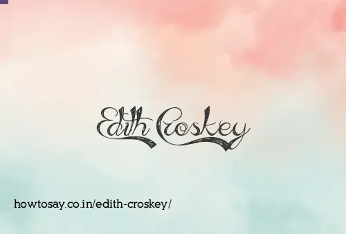 Edith Croskey