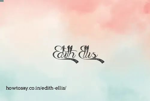 Edith Ellis