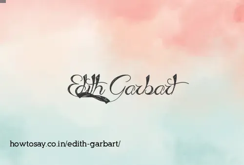 Edith Garbart