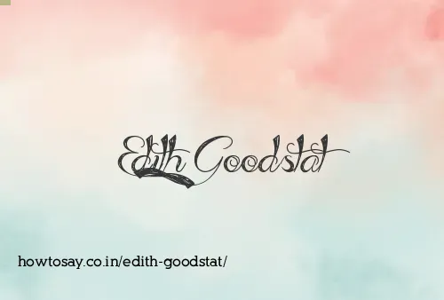 Edith Goodstat