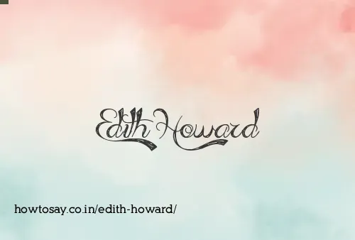 Edith Howard
