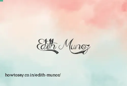 Edith Munoz