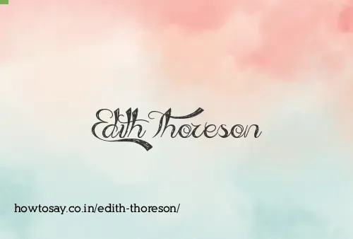 Edith Thoreson