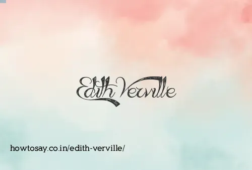 Edith Verville
