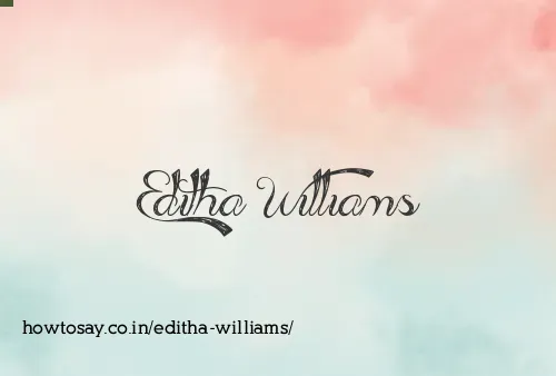 Editha Williams