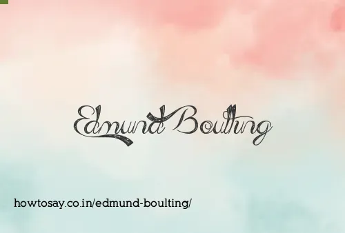 Edmund Boulting