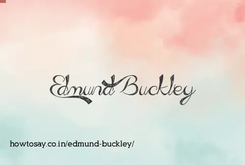 Edmund Buckley