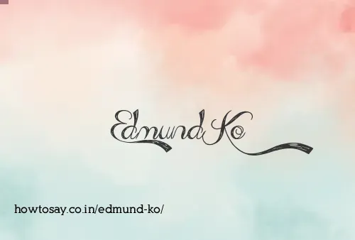 Edmund Ko