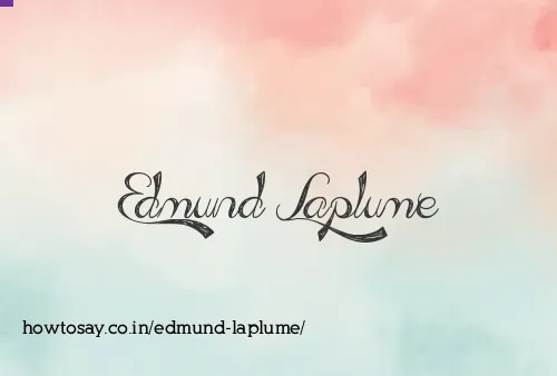 Edmund Laplume