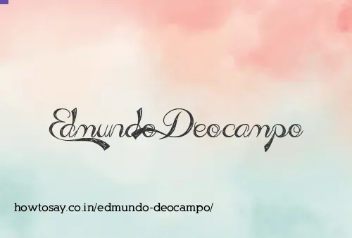 Edmundo Deocampo