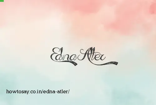 Edna Atler
