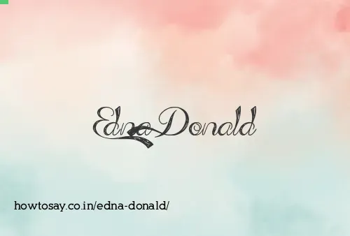 Edna Donald