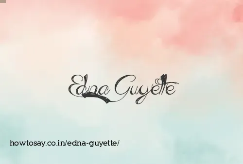 Edna Guyette