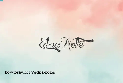 Edna Nolte
