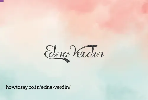 Edna Verdin