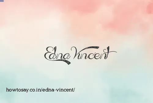 Edna Vincent