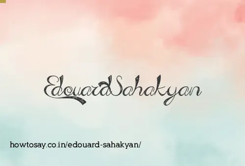 Edouard Sahakyan