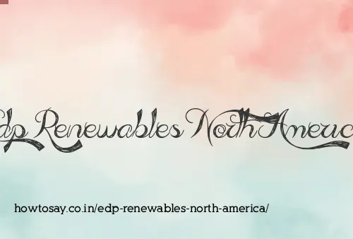 Edp Renewables North America