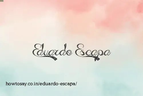 Eduardo Escapa