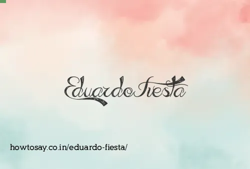 Eduardo Fiesta
